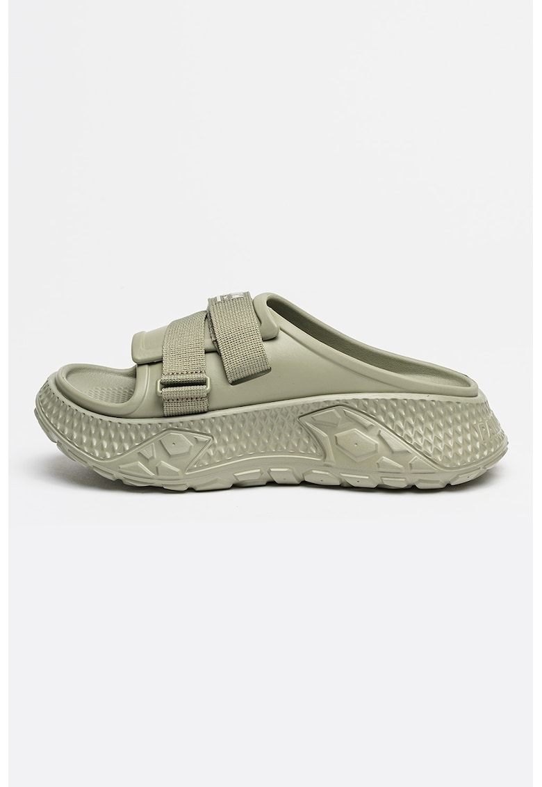 Papuci cu velcro Offbound - Verde stins