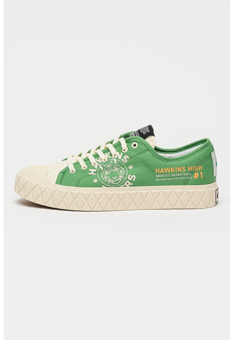 Tenisi din bumbac Palla Ace Tigers - Verde fistic
