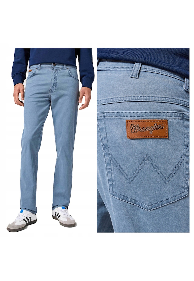 Blugi slim cu talie joasa Texas - Maro nisip