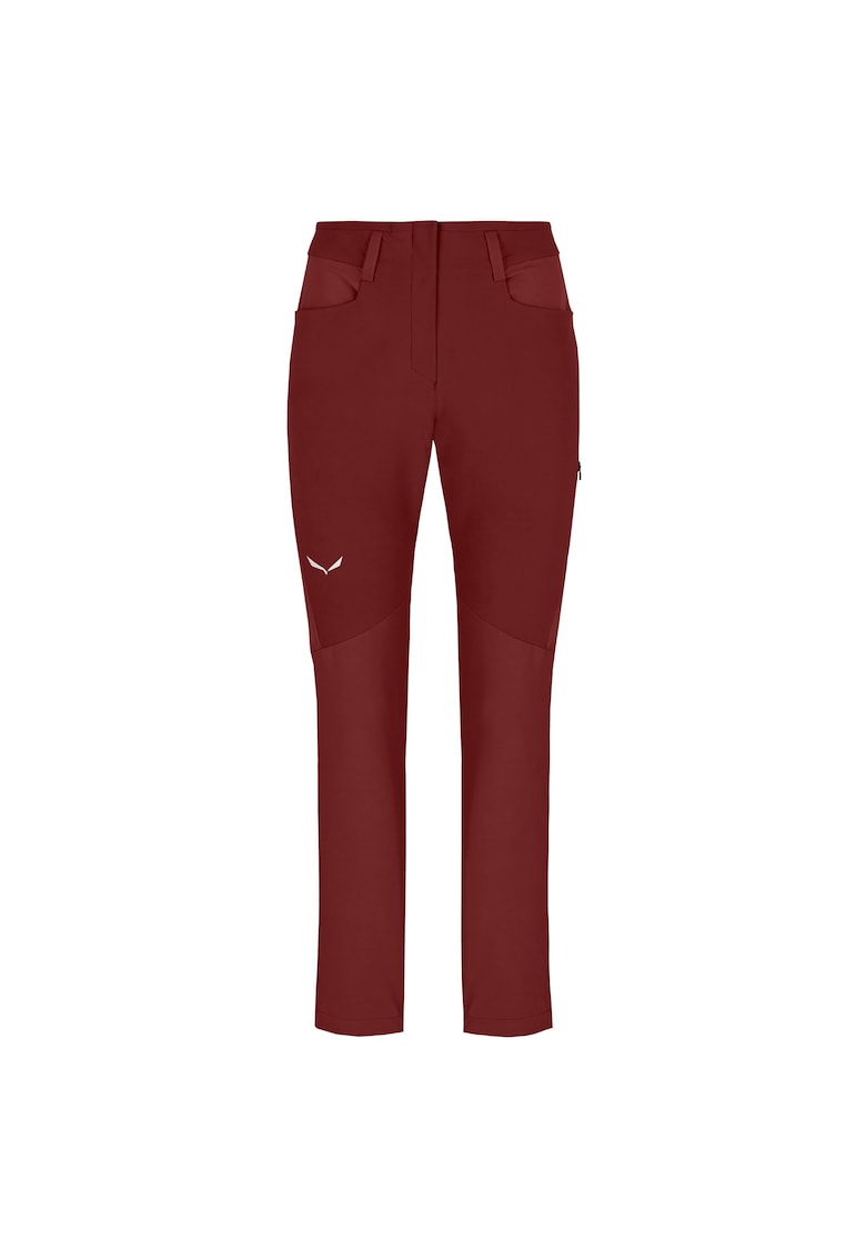 Pantaloni trekking dama Agner Durastretch - Visiniu