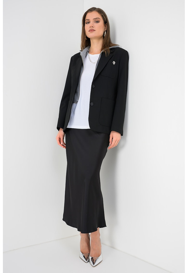 Sacou cu aspect 2in1 - Negru