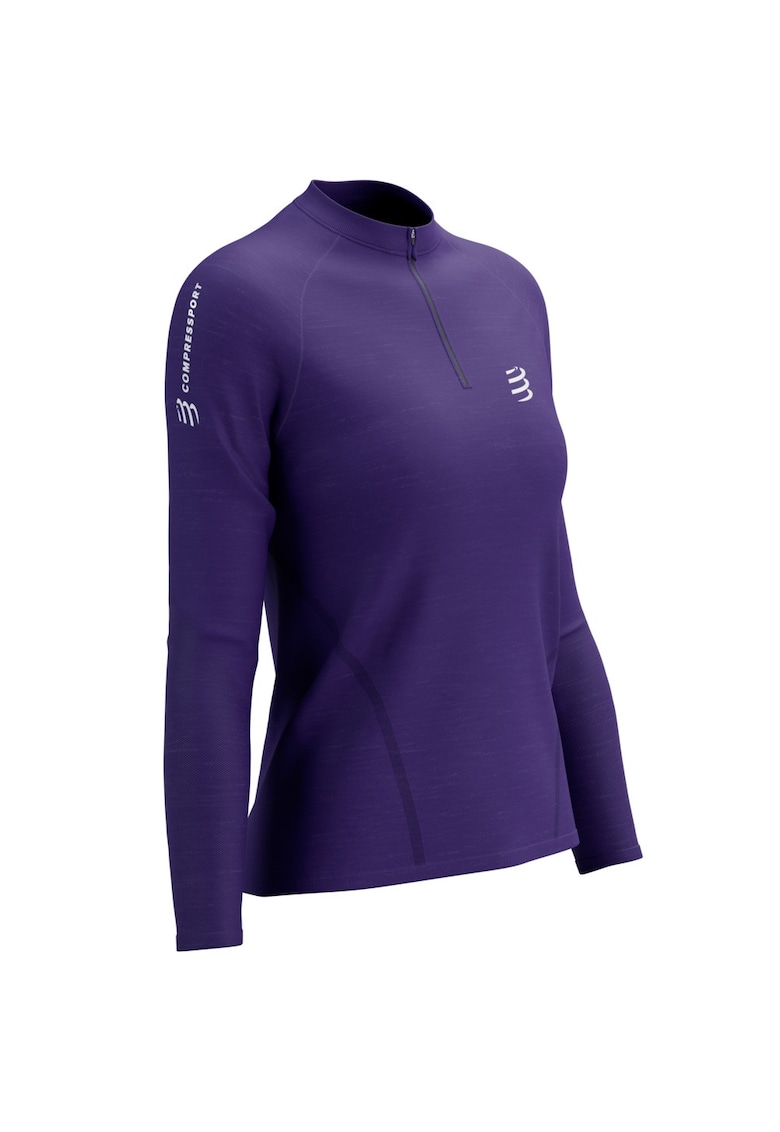 Bluza alergare dama Trail HZ FW 2024 - Mov