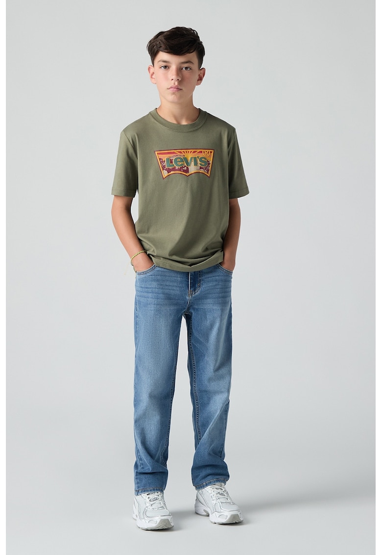 Blugi regular cu croiala conica 502™