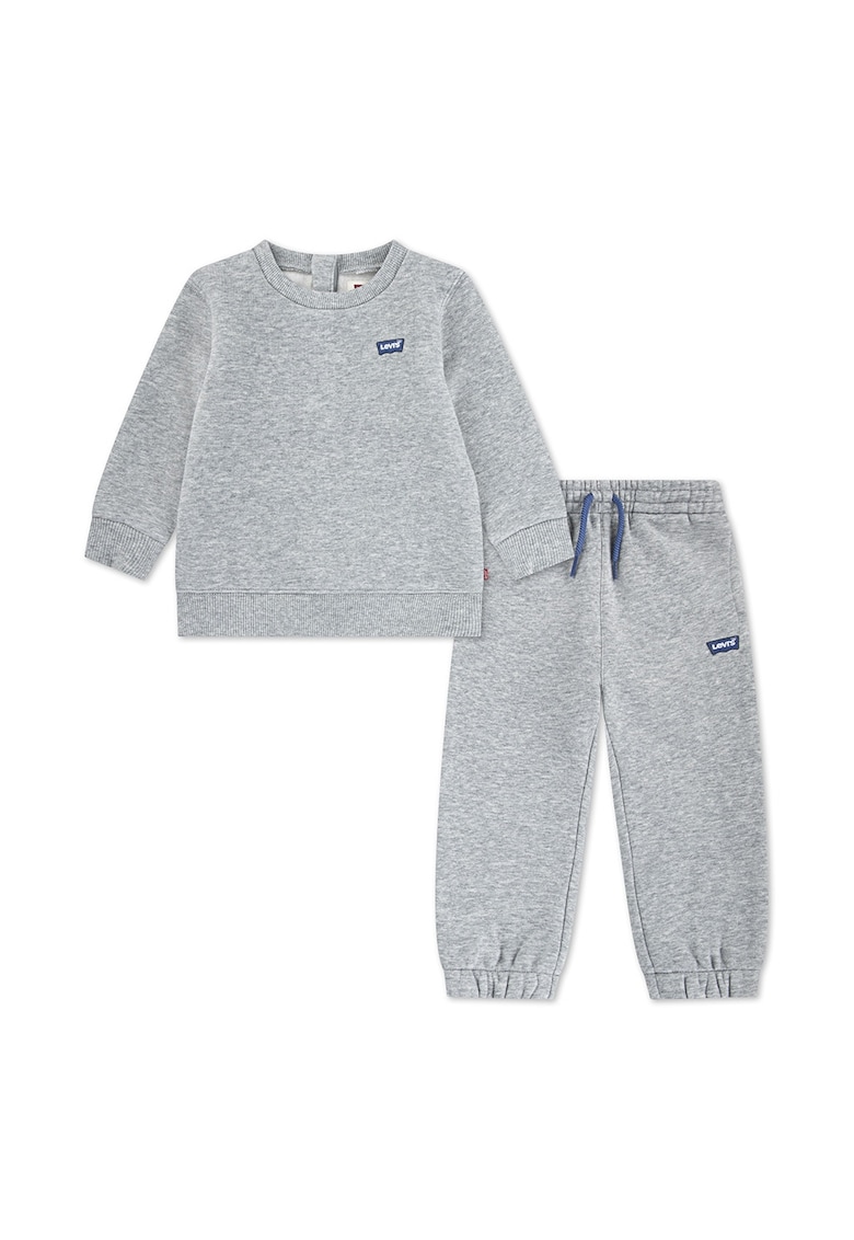 Trening cu decolteu la baza gatului Core - Gri deschis melange