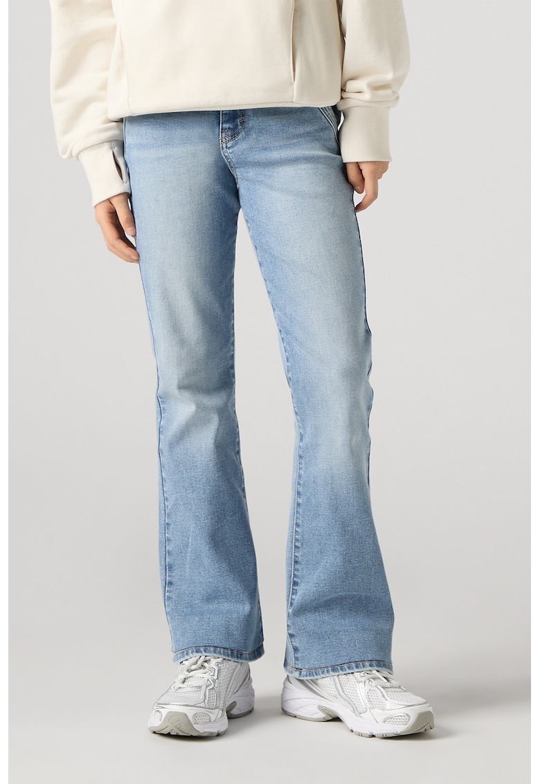 Blugi evazati cu talie ajustabila 726™ - Albastru deschis melange