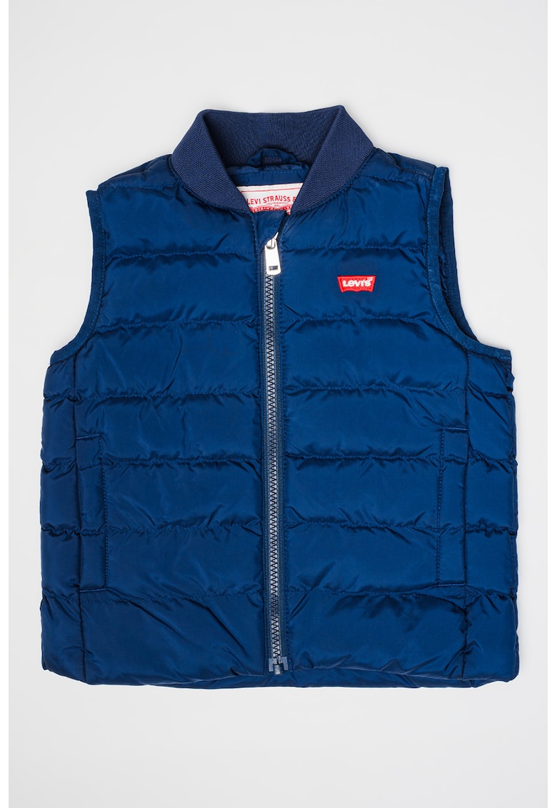 Vesta cu vatelina si fermoar - Bleumarin