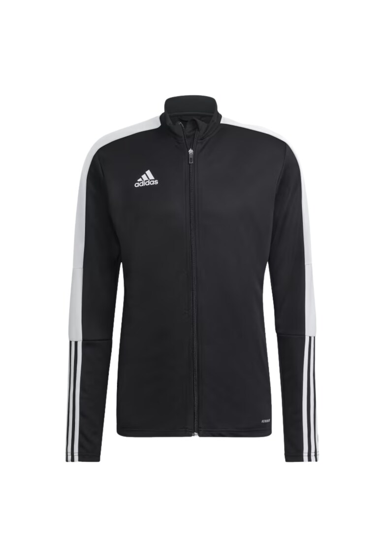 Jacheta regular fit pentru fitness Tiro - Alb/Negru