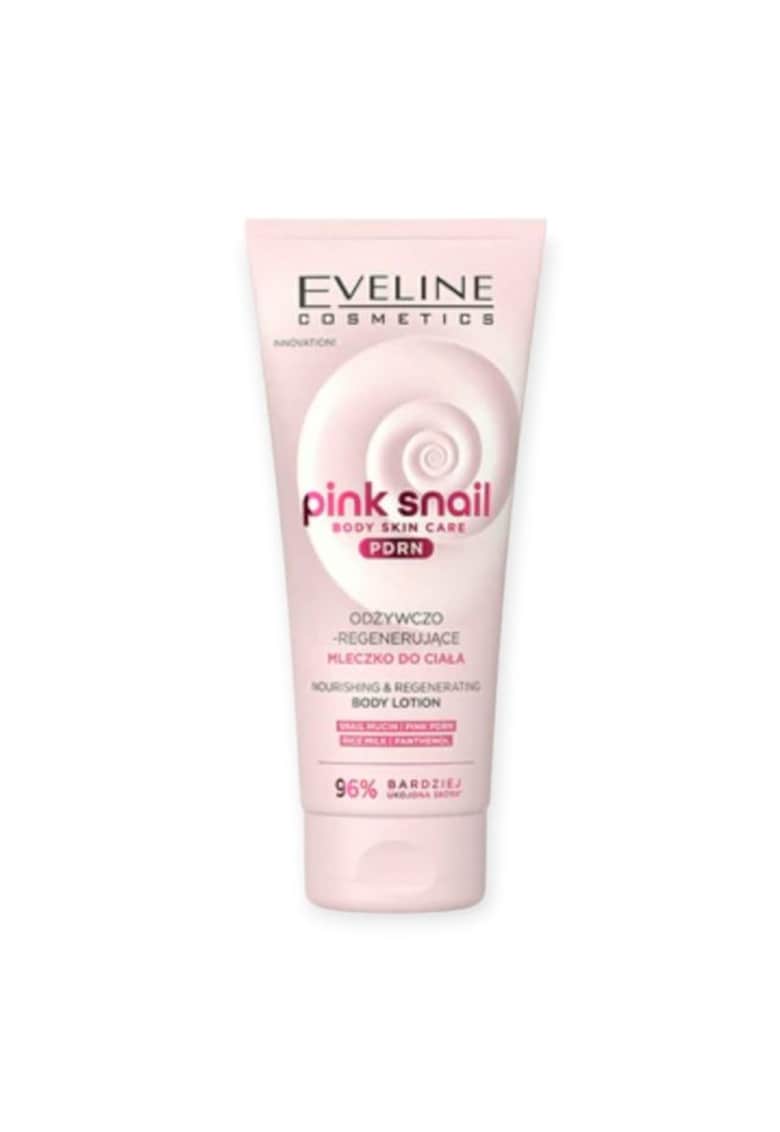 Lotiune de corp hranitoare si regeneratoare cu extract de melc roz Eveline 200 ml