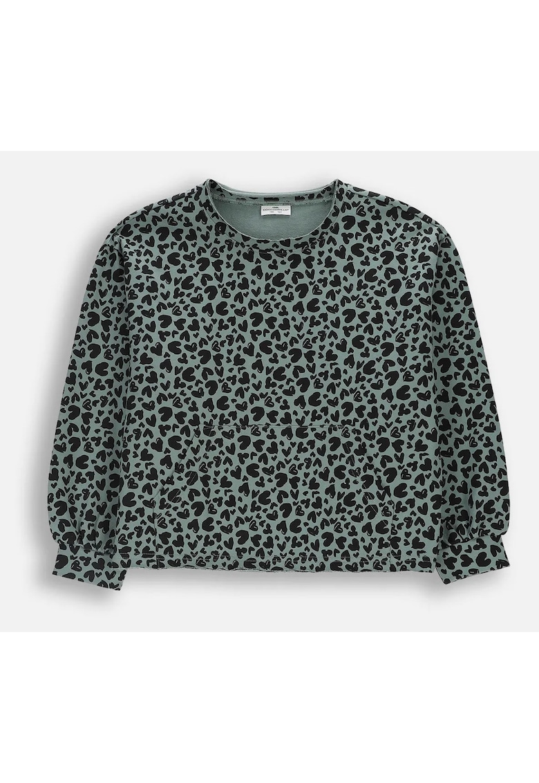 Hanorac bumbac - verde - set - Verde