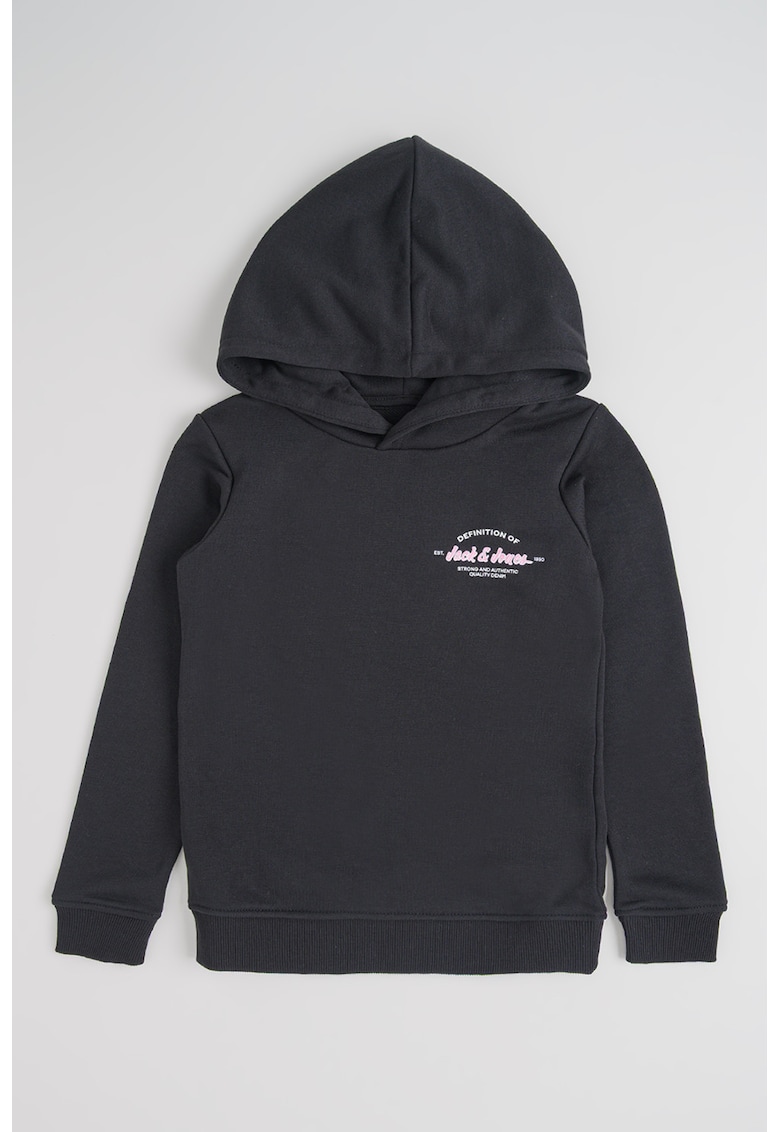 Hanorac din amestec de bumbac organic - Negru