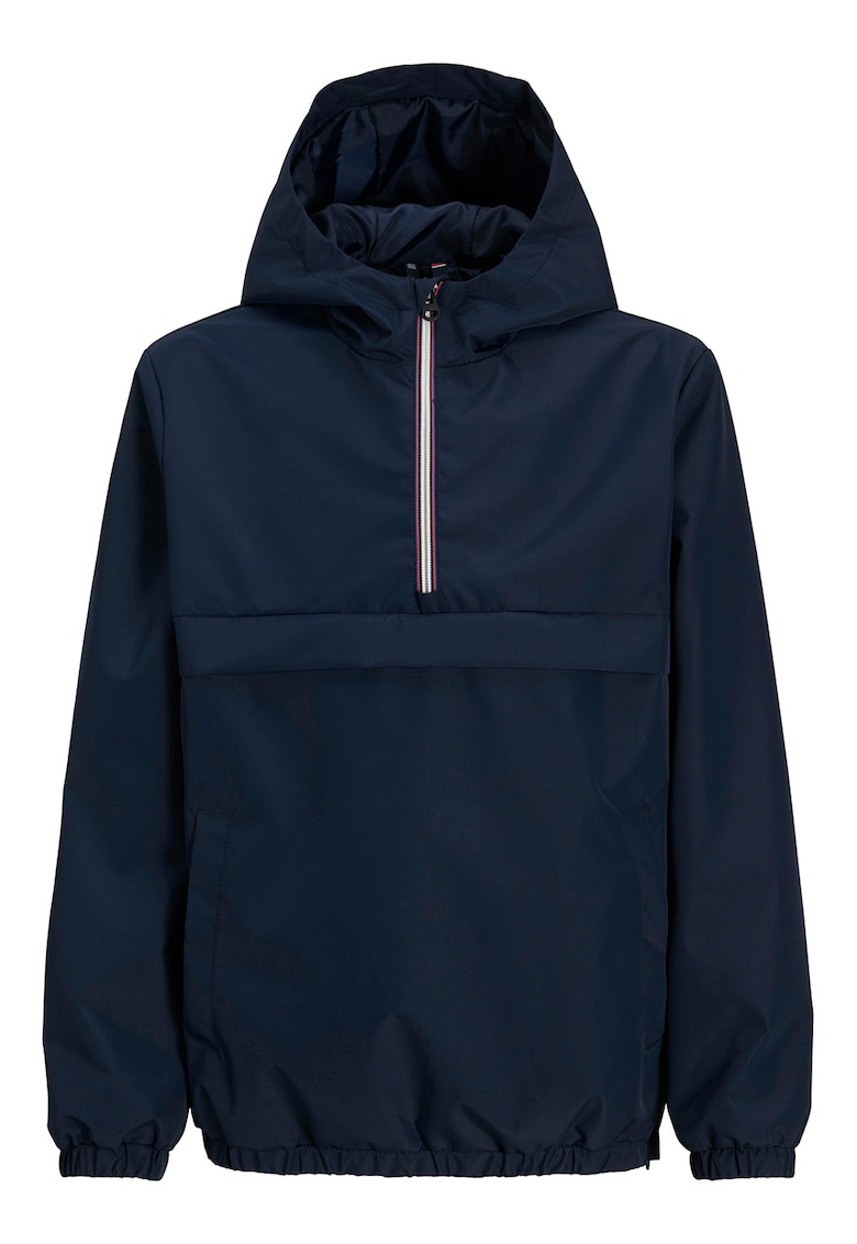 Geaca regular-fit cu model uni - Alb/Coral/Bleumarin
