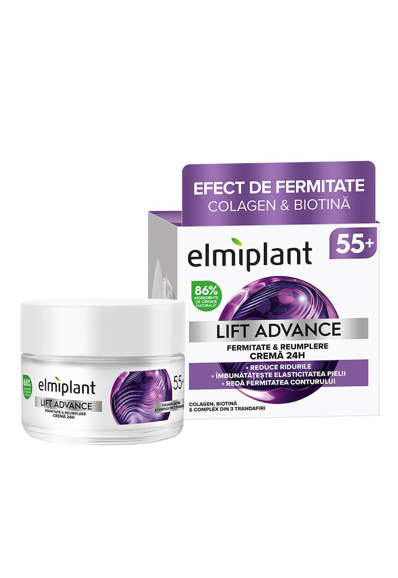 Crema de fata LIFT ADVANCE 24H pentru FERMITATE & REUMPLERE - pentru varsta 55+ - 50 ml