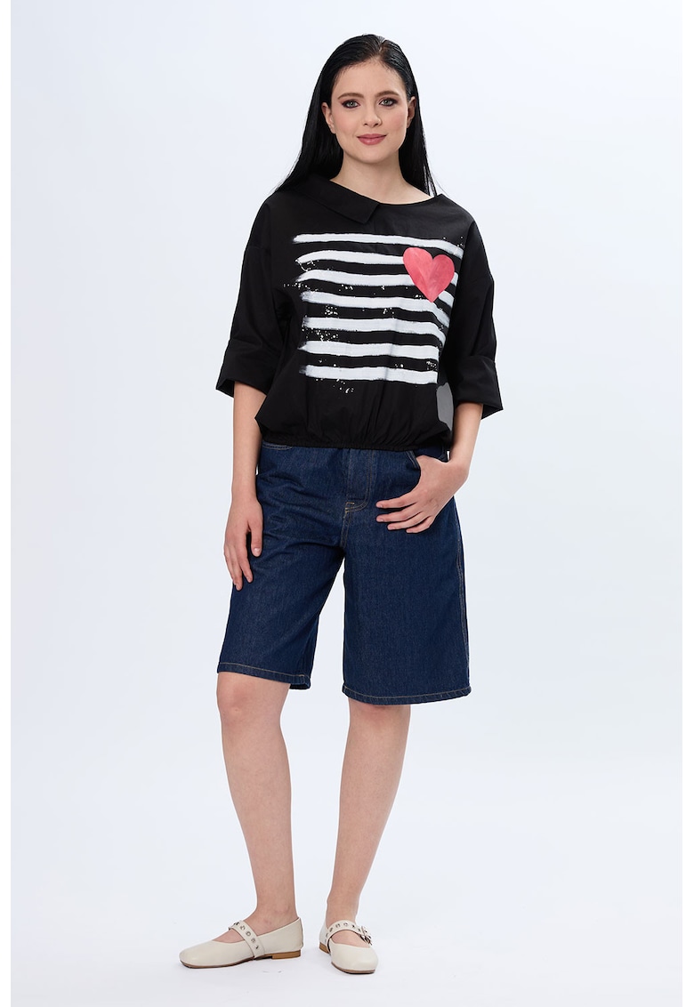 Bluza pictata manual Arfina