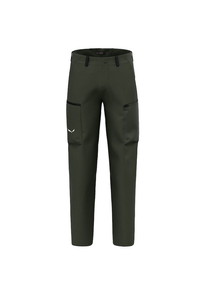 Pantaloni trekking barbati Puez Hemp Durastretch - Kaki