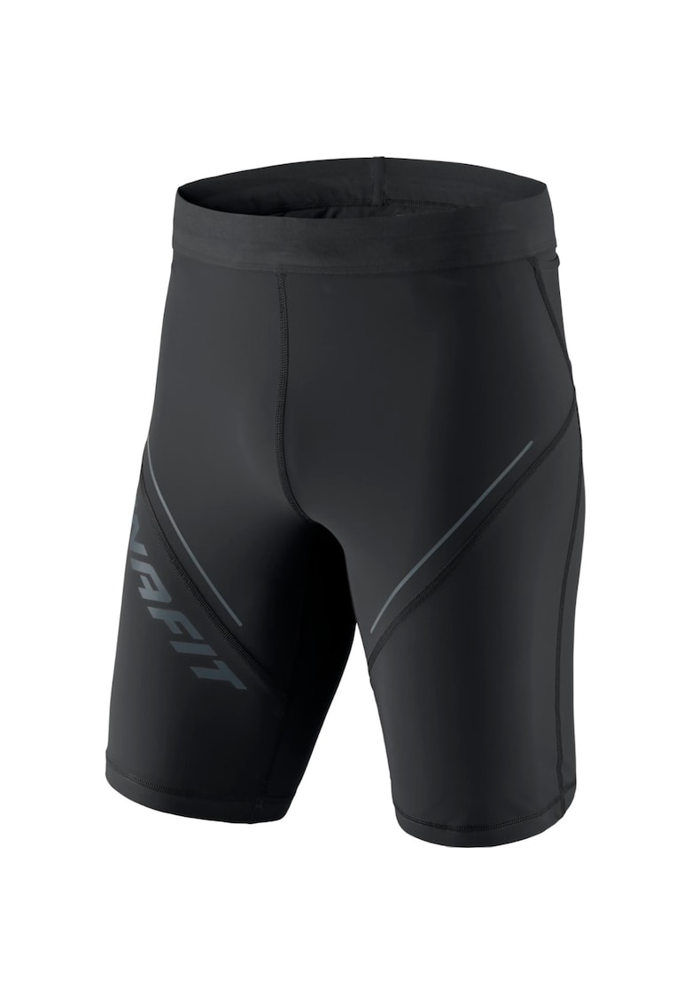 Colanti scurti alergare barbati Vertical 2 - Negru