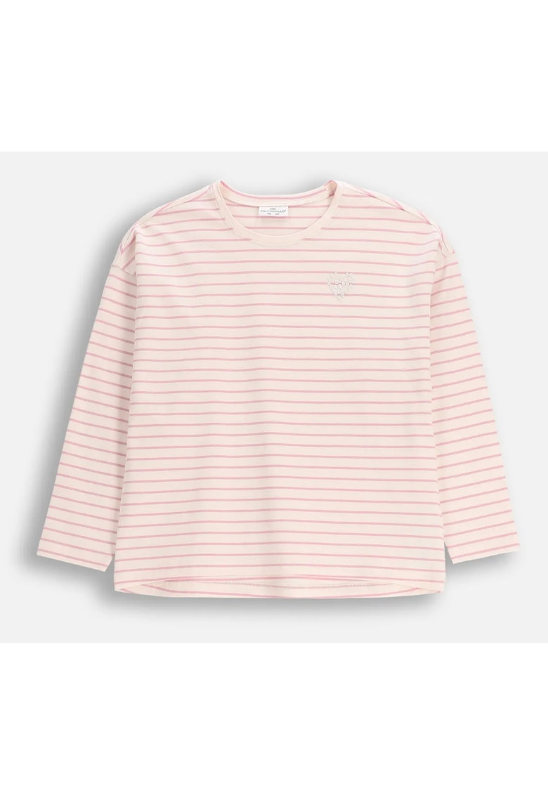 Tricou roz din bumbac - Roz