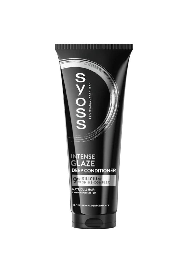 Balsam Intense Glaze - pentru ingrijire profunda - pentru par tern -ușor uscat - cu 9% complex de Silicium pentru stralucire - 250 ml