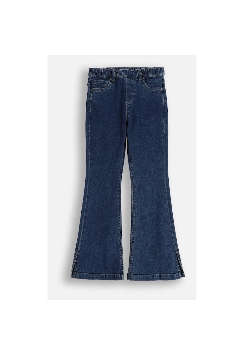 Pantaloni copii jeansi evazați - albastru - Albastru
