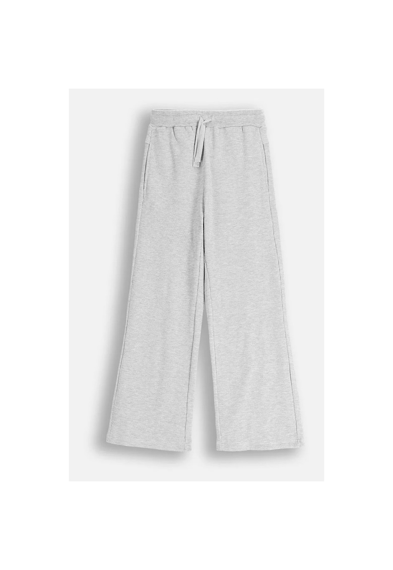 Pantaloni Trening Gri - Bumbac - Gri