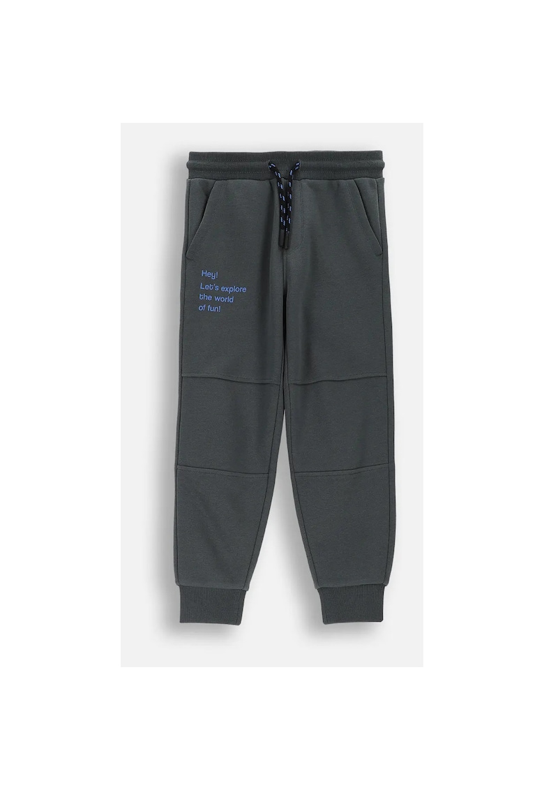 Pantaloni trening grafit - Gri grafit