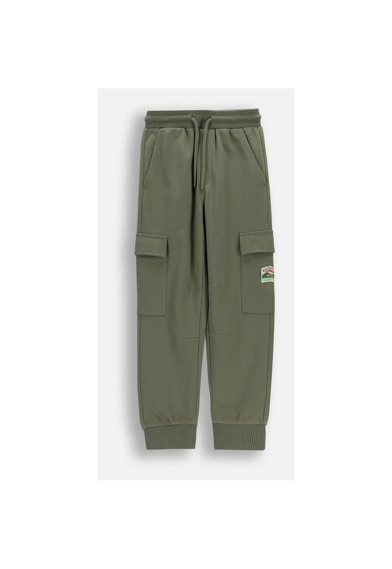 Pantaloni de trening copii - slim fit - verde -
