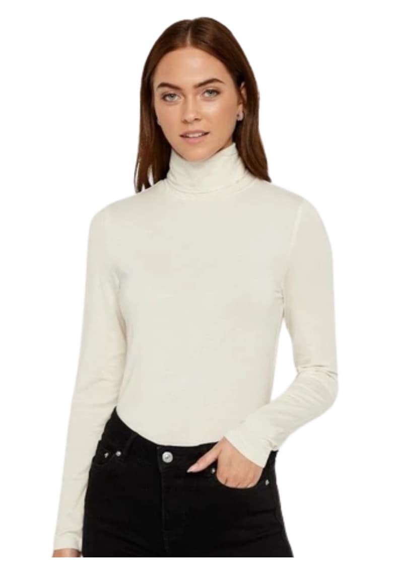 Bluza slim fit cu guler inalt Mava Lulu -
