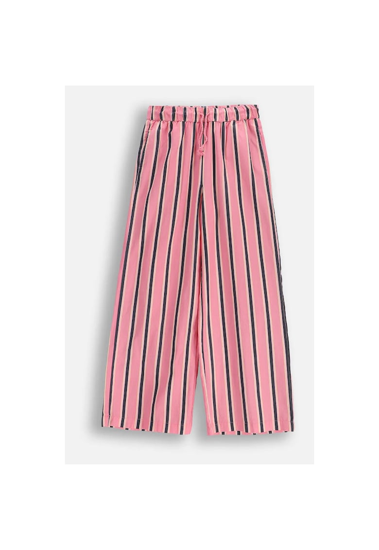 Pantaloni multicolor - 164 CM - bumbac - croiala larga