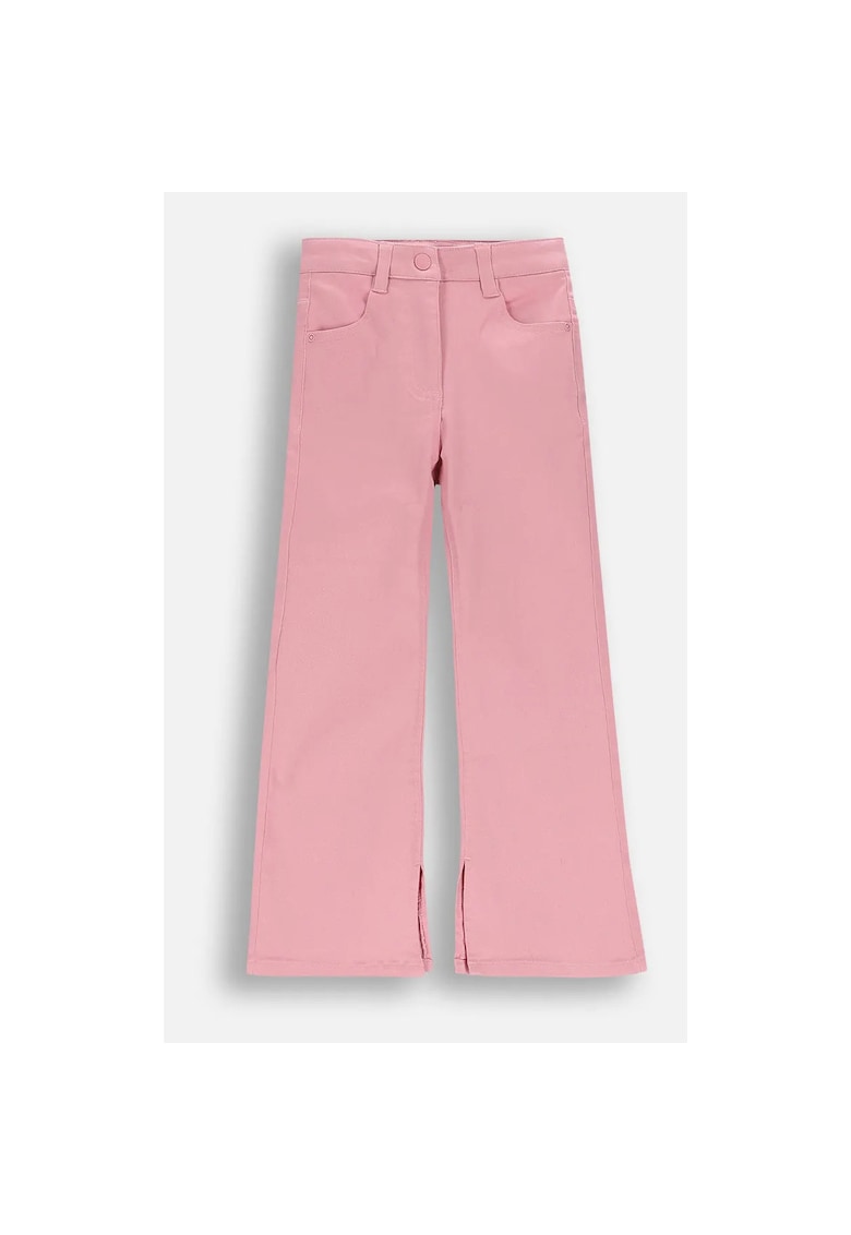 Pantaloni pentru fete - roz - crac larg - 116cm