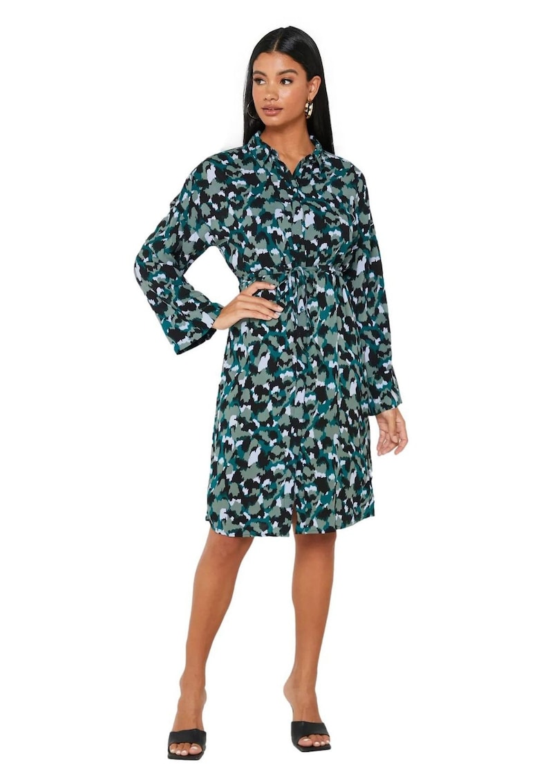 Rochie cu imprimeu grafic Rie -