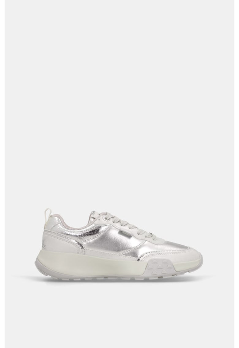 Sneakers dama 42390 474 OPORTO 423 - Argintiu