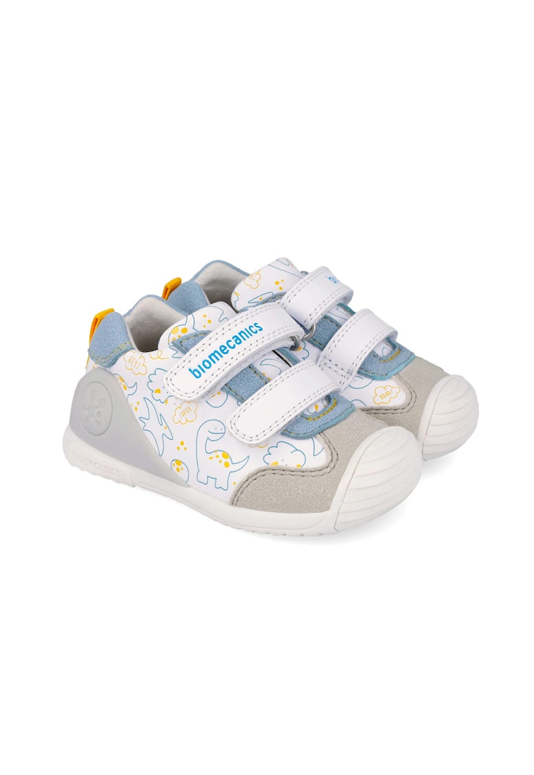 Sneakers piele alb - Alb