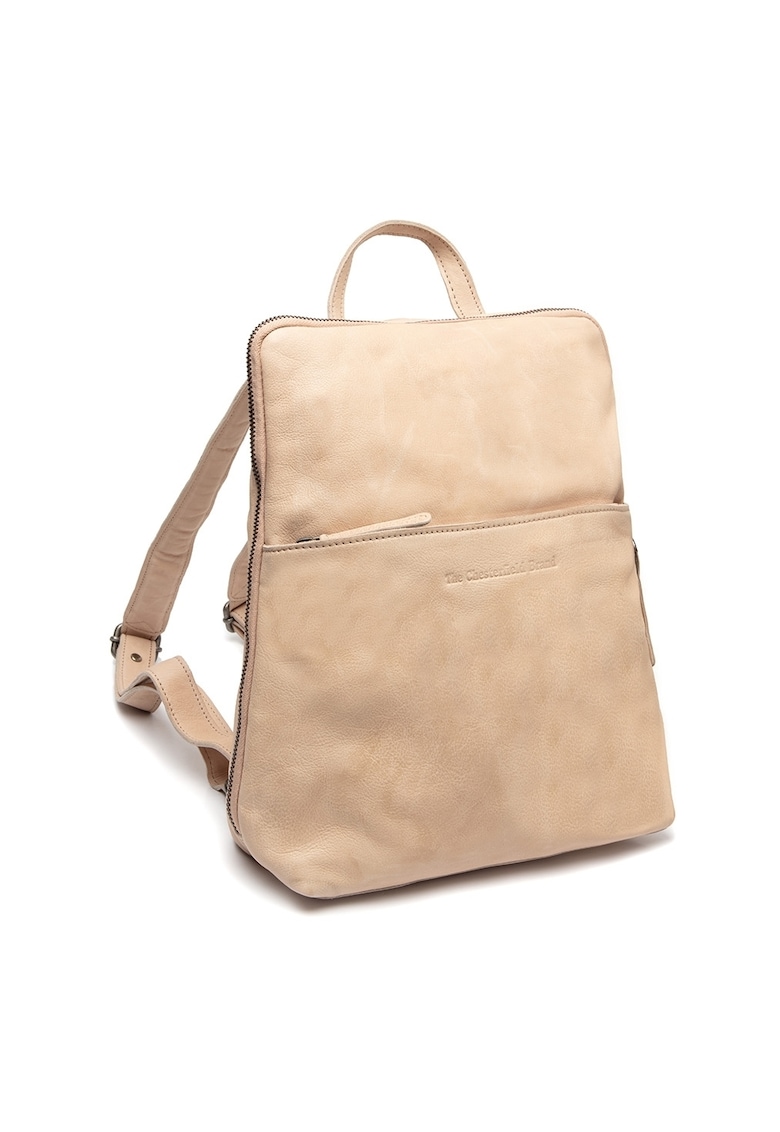 Rucsac unisex piele naturala - 9 litri - Bern - - Bej