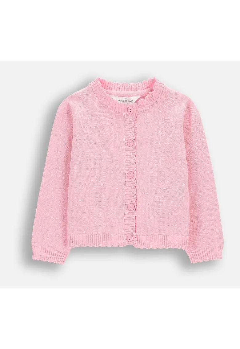 Cardigan copii roz pudrat - Roz pudrat