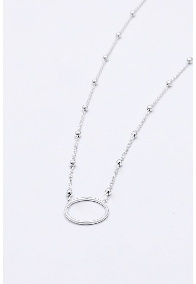 Colier din argint cu pandantiv - Argintiu