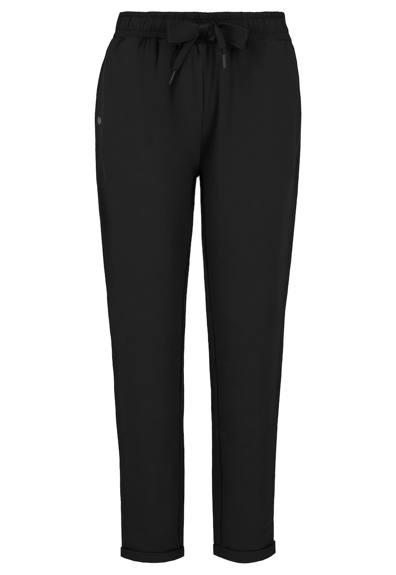 Pantaloni de trening din bumbac - dama - N-Mery - negru - Negru