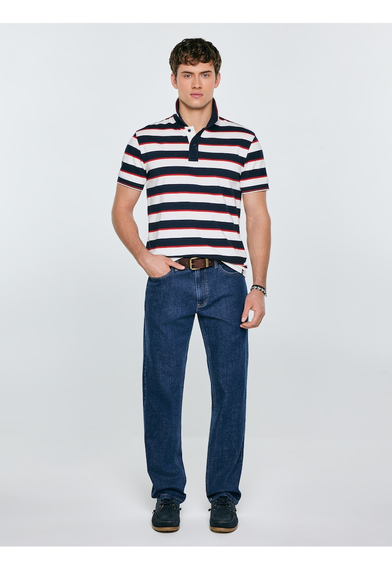 Tricou polo in dungi