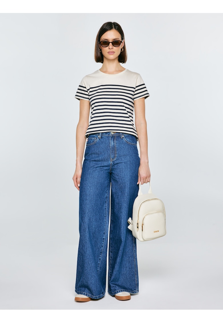Tricou slim fit in dungi