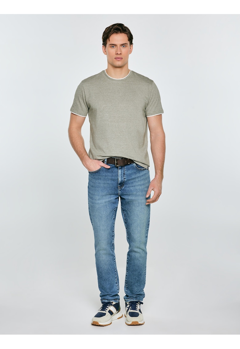 Tricou la baza gatului regular fit uni