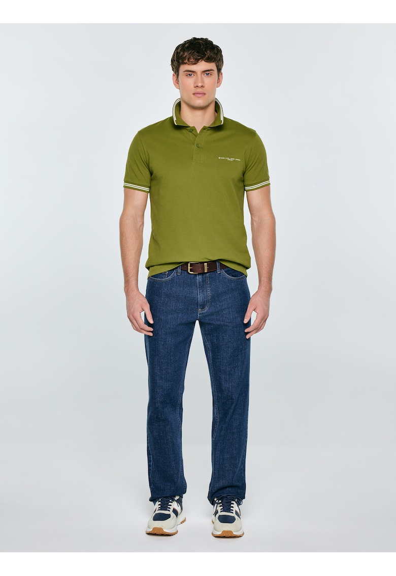 Tricou polo din bumbac Wladym