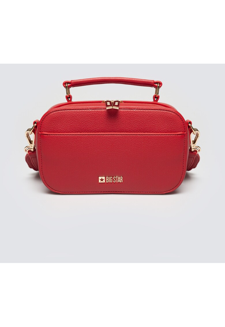 Geanta crossbody din piele ecologica Maro