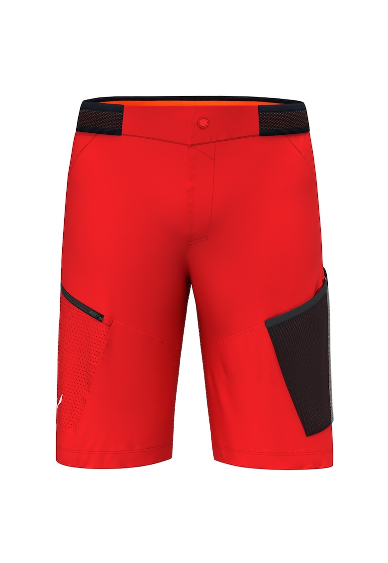 Pantaloni scurti trekking barbati Pedroc 3 Durastrech Cargo - Rosu