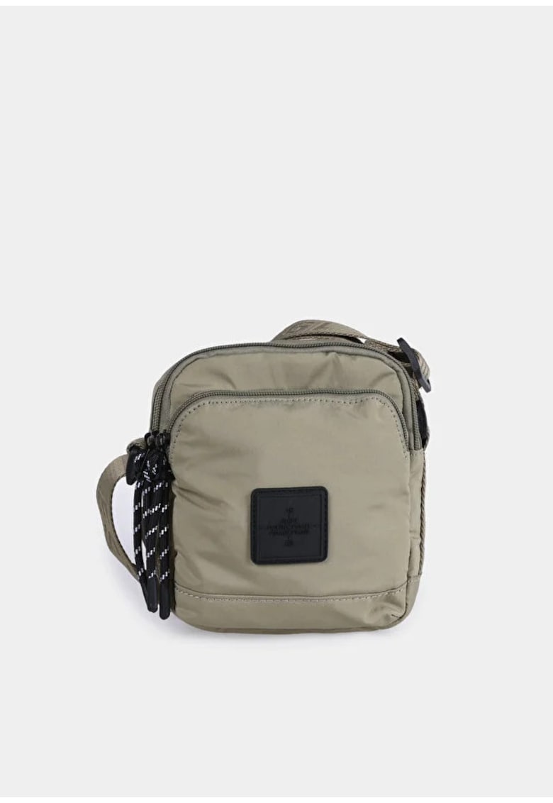 Geanta barbati de mana - neagra - bumbac - standard