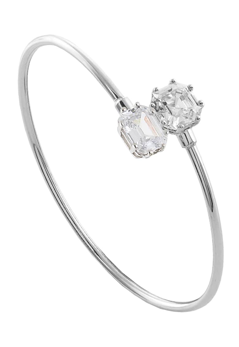 Bratara din argint placata cu rodiu - Argintiu