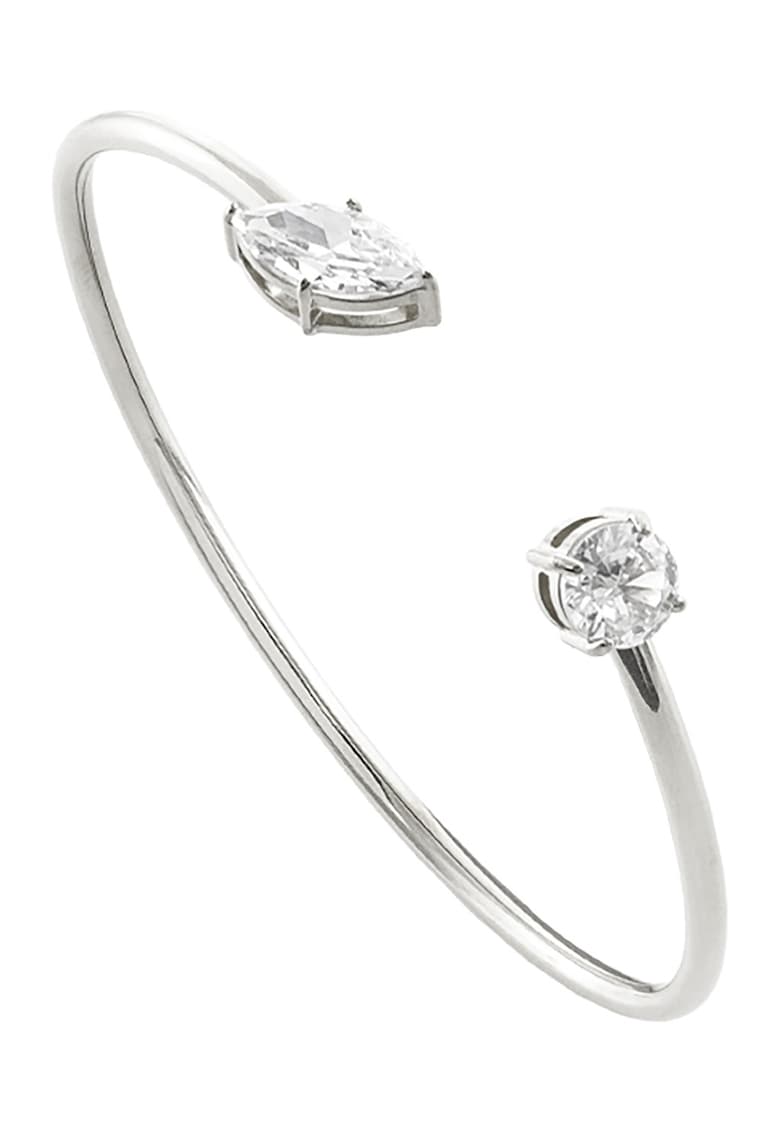 Bratara rigida din otel inoxidabil - Argintiu