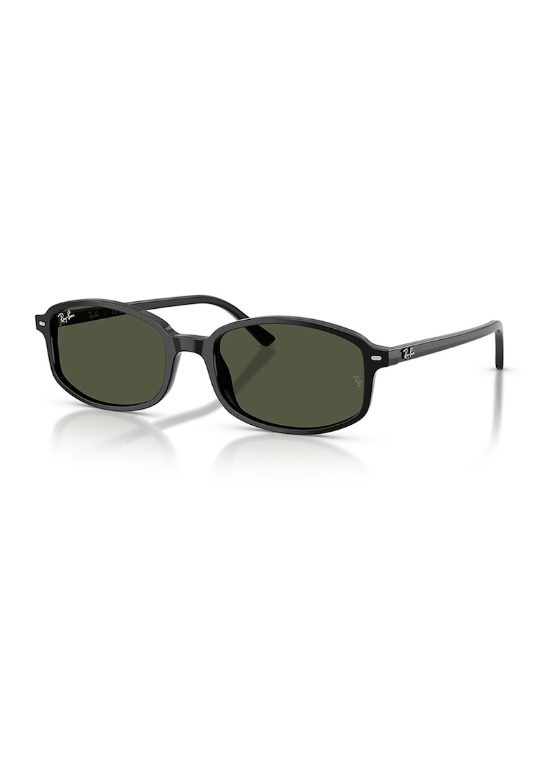 Ochelari de soare dreptunghiulari unisex - Negru