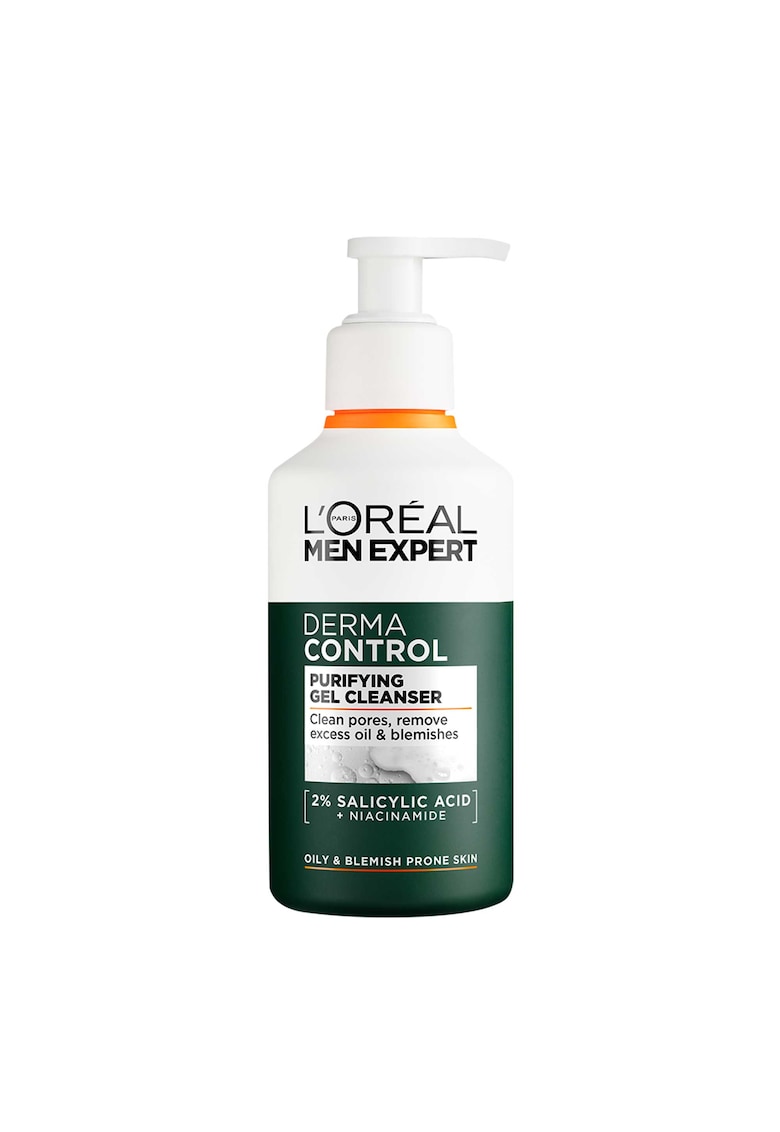 Gel de curatare pentru ten gras L'Oréal Paris Men Expert Derma Control pentru barbati - - Acid salicilic