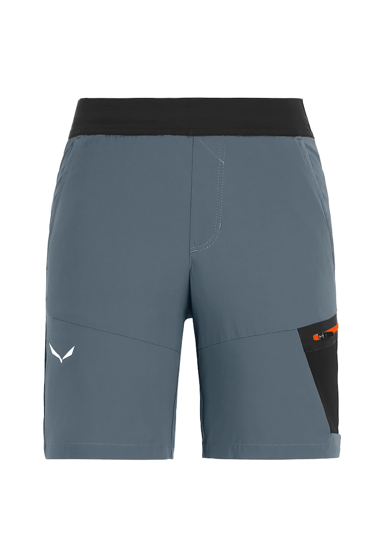 Pantaloni scurti trekking copii Agner Durastretch - hidrofugi - elastici - albastri -