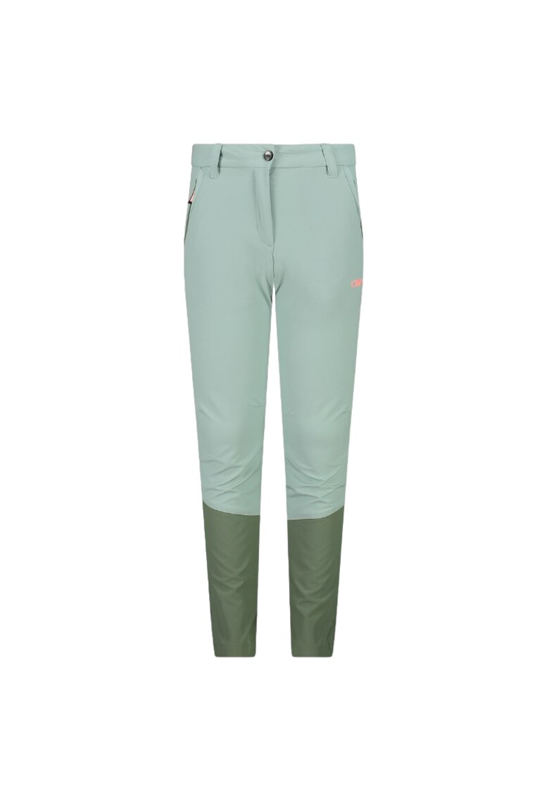 Pantaloni trekking copii verde - tehnologie Dry Function - Verde menta