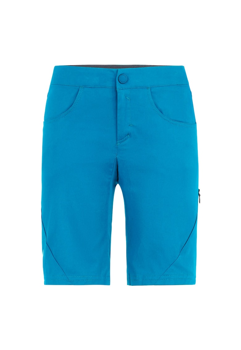 Pantaloni trekking copii Agner Movement - albastru - bumbac - Albastru