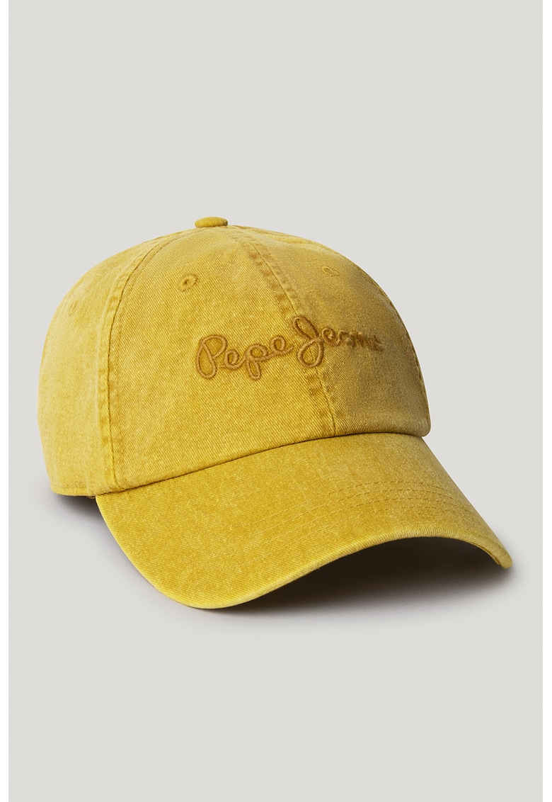 Sapca baseball cu broderie logo - Galben sofran